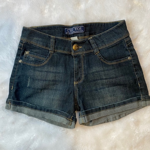 ๐2 FOR $10๐ Jean shorts size small - Picture 2 of 8